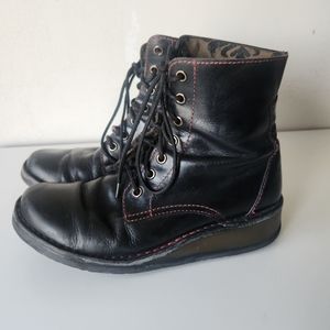 Fly London Black boots size 37